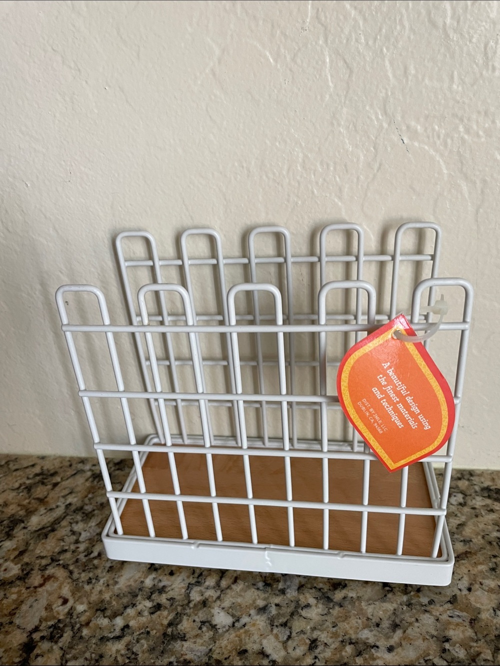 White Napkin Holder Kitchen Storage